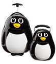 Percy the Penguin Rolling Luggage & Backpack