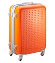 Orange 24" Jelly Bean Rolling Luggage