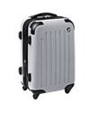 Silver 21" Sidewinder Rolling Luggage