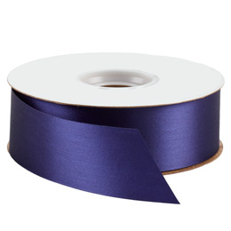 navy satin ribbon