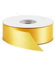 Yellow Biodegradable Satin Ribbon