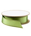 Parsley Stitched Grosgrain Ribbon