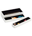 White Lacquer Accessory Trays