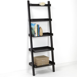 The Container Store > Linea Leaning Bookcase