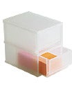 Translucent Mini 2-Drawer Chest