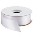 White Bulk Satin Ribbon White Bulk Satin Ribbon