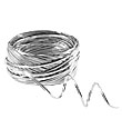 Metallic Silver Ribbon Wire
