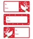 Stanley Reindeer Gift Labels Pkg/36