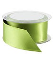 Kiwi Double Satin Wired Ribbon