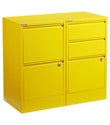 Yellow Bisley&reg; File Cabinets