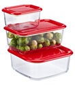 Candy Apple Glass Containers