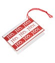 Ho, Ho, Ho Adhesive Gift Tags
