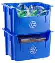Blue Stacking Recycling Bin Blue Stacking Recycling Bin