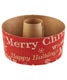 Small Merry Christmas Tube Pans Red Pkg/4