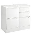 White Bisley&reg; File Cabinets