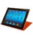 Orange Grip iPad&reg; Cover & Stand