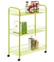 Green 3-Tier Grande Rolling Cart