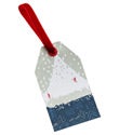 Snowy Mountain Gift Tags