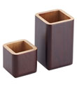 Artisan Oak Open Canisters