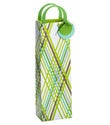 Green Lines Bottle Tote