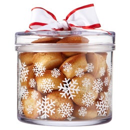 Snowflake Canister Gift