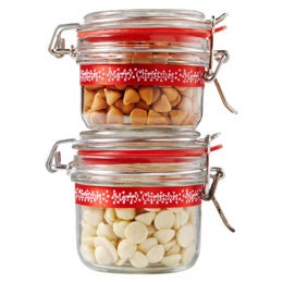Stacked Hermetic Glass Jars Gift
