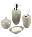 Taupe Serenity Countertop Accessories