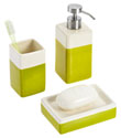 Green Stripe Countertop Essentials