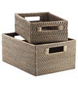 Steel Rattan Bins