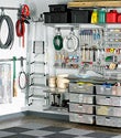 Platinum elfa utility Deluxe Garage Solution