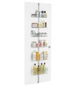 Platinum elfa Bath Door & Wall Rack Solution