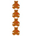 Classic Bear Stickers