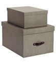 Grey Marten Closet Boxes