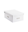 Our White Closet Storage Boxes