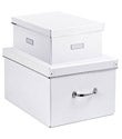 Our White Storage Boxes
