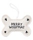 Merry Woofmas Bone Tie-On Ivory
