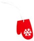 Gift Tags Mitten Red Pkg/4