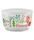 16 oz. Glass Bowl Christmas Words
