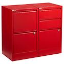 Red Bisley® File Cabinets Red Bisley® File Cabinets
