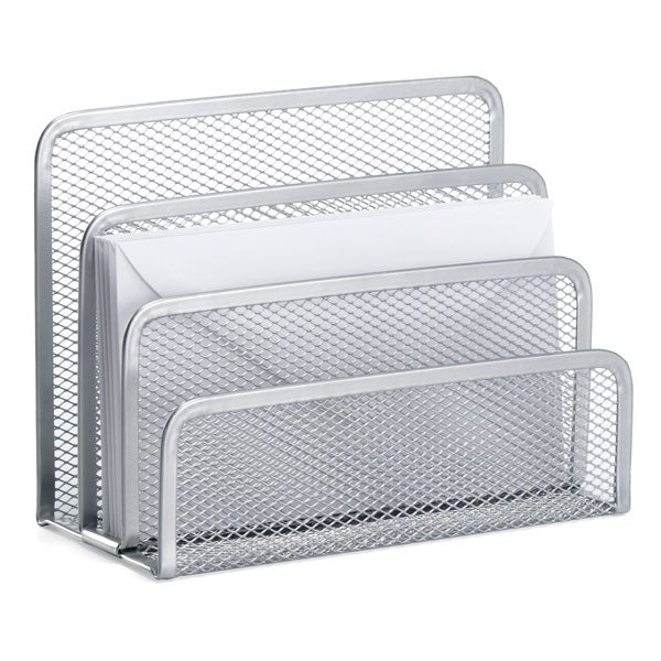 silver mesh letter holder the container store silver mesh letter holder the container store