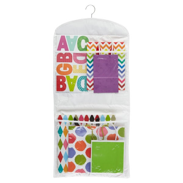 Hanging Gift Wrap Organizer The Container Store