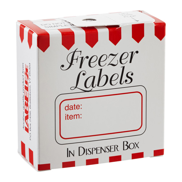 Freezer labels 