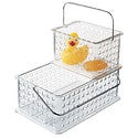 Clear Grid Totes Clear Grid Totes