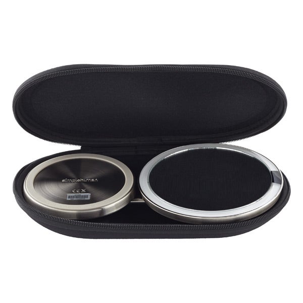 simplehuman 10X Sensor Folding Mirror The Container Store