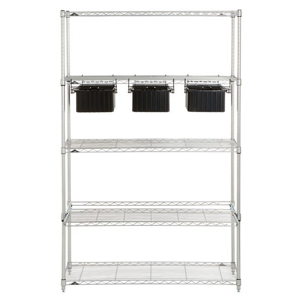 InterMetro Garage Storage with Gliding Shelf The Container Store