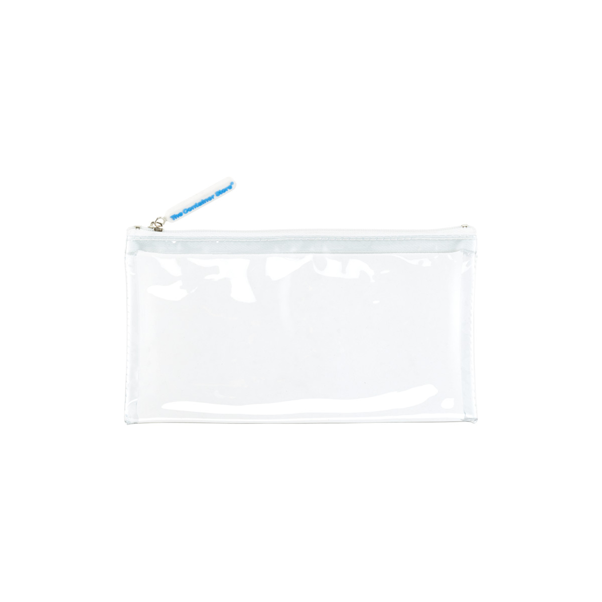 White Zippered Clear Pouches | The Container Store