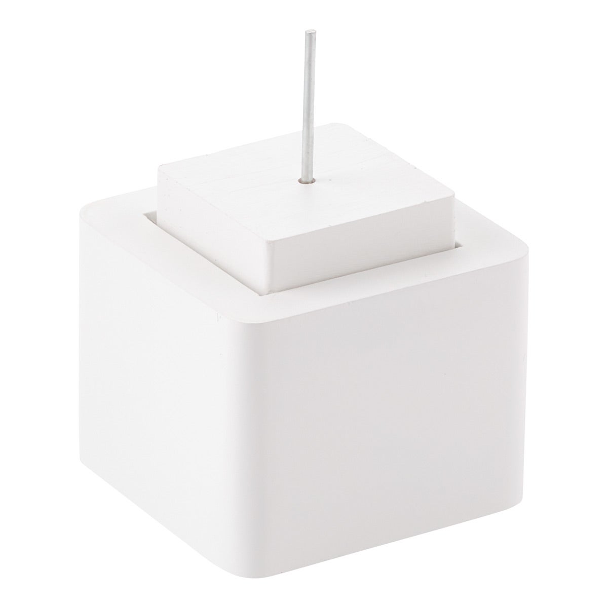 White Solid Wood Bed Risers The Container Store