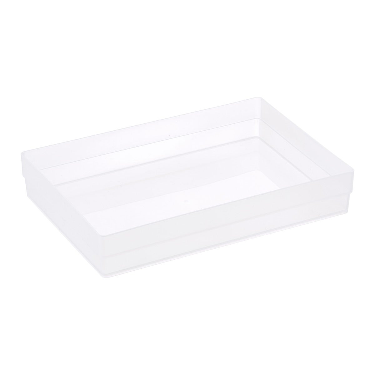 Translucent Shallow Stacking Drawer Organizers The Container Store