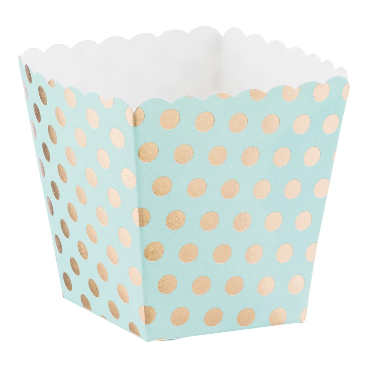 Mint & Gold Treat Boxes The Container Store