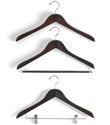 Basic Walnut Hardwood Hangers